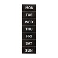 Mastervision Magnetc Board Accessory, Weekdays FM1007
